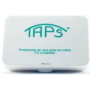 Taps Tapones de Oidos Cera, 12u