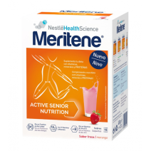 Meritene Active Senior Batidos Sabor Fresa 15sobres