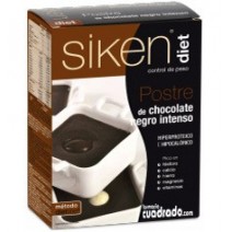 Siken Diet Postre De Chocolate Negro Intenso 7sobres