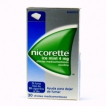 Nicolette Ice Mint 4 mg 30 chicles