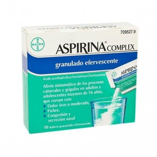 Aspirina Complex 10 sobres
