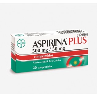 Aspirina Plus 500/50 mg ,20 comp