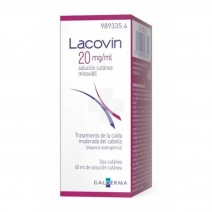 Lacovin 2mg/ml solución cutánea 1 frasco de 60 ml