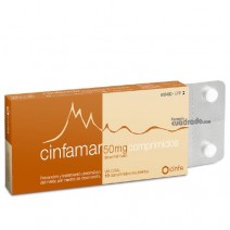 Cinfamar 50mg 10 comprimidos