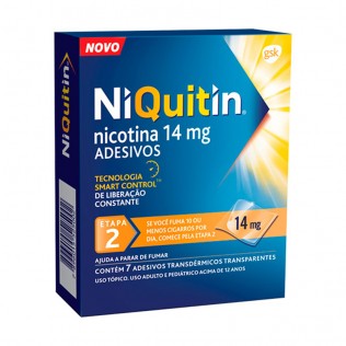 NIQUITIN CLEAR 14 MG/24 H 7 PARCHES TRANSDERMICOS 78 MG