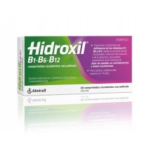 Hidroxil B1 B6 B12 30 Comprimidos Recubiertos