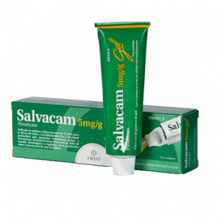 SALVACAM GEL 5 MG/G GEL TOPICO 60 G