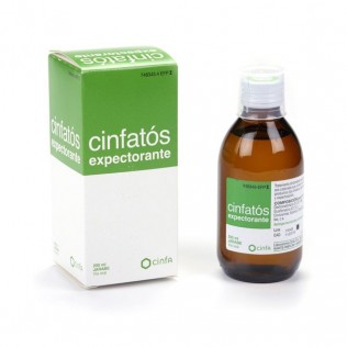 CINFATOS EXPECTORANTE 2/10 MG/ML JARABE 125 ML