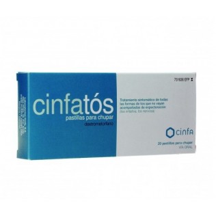 CINFATOS 10 MG 20 PASTILLAS PARA CHUPAR