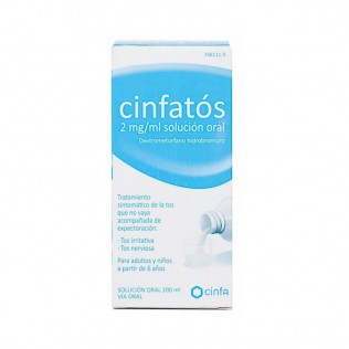 CINFATOS 2 MG/ML JARABE 125 ML