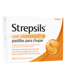 Strepsils Con Vitamina C 24 Pastillas Para Chupar