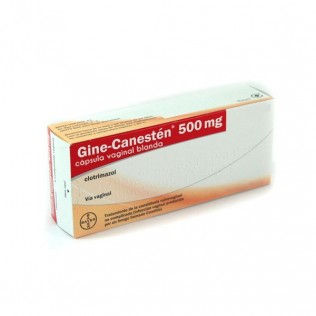 Gine Canesten 500 Mg 1 Capsula Vaginal Blanda (Con Aplicador)