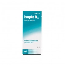 ISOPTO B 12 0.5 MG/ML COLIRIO 1 FRASCO SOLUCION 5 ML