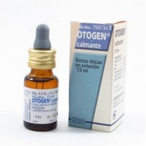 OTOGEN CALMANTE GOTAS OTICAS SOLUCION 7.5 ML