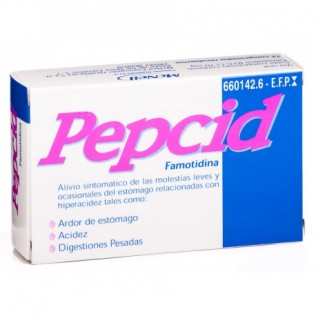 PEPCID 10 MG 12 COMPRIMIDOS RECUBIERTOS