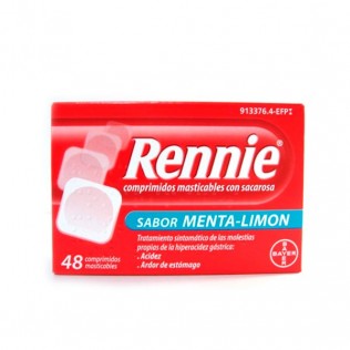 RENNIE 48 COMPRIMIDOS MASTICABLES C/ SACAROSA