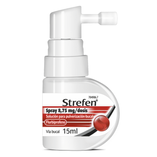 Buy Strefen Spray 8.75 Mg/Dosis Sol Pulverizacion Bucal 15 Ml. Deals on  Reckitt Benckiser Healthcare, S.A. brand. Buy Now!!