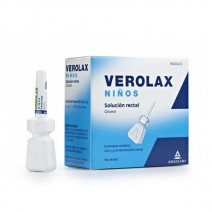 VEROLAX NIÑOS 1.8 ML SOLUCION RECTAL 6 ENEMAS 2.5 ML