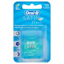 Oral B Satin Floss Seda Dental con Cera 25m