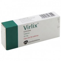 VIRLIX 10 MG 7 COMPRIMIDOS RECUBIERTOS