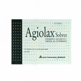 AGIOLAX 12 SOBRES 5 G