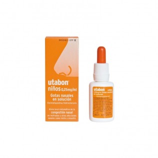 UTABON NIÑOS 0.25 MG/ML GOTAS NASALES 1 FRASCO SOLUCION 15 ML