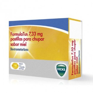 FORMULATUS 7.33 MG 12 PASTILLAS PARA CHUPAR MIEL