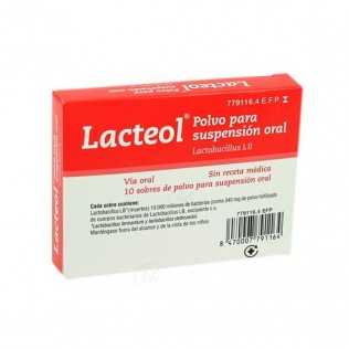 LACTEOL 10 SOBRES POLVO