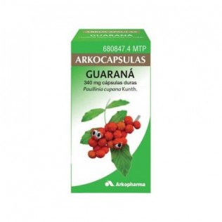 ARKOCAPSULAS GUARANA 340 MG 100 CAPSULAS