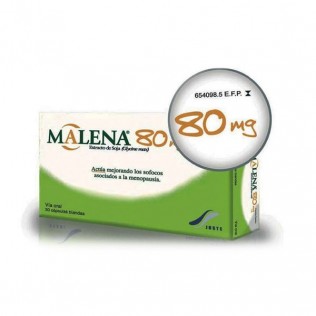 MALENA 80 MG 30 CAPSULAS