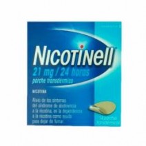 NICOTINELL 21 MG/24 H 14 PARCHES TRANSDERMICOS 52.5 MG