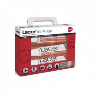 Lacer de Viaje Pasta con Fluor 5 ml, 3 tubos