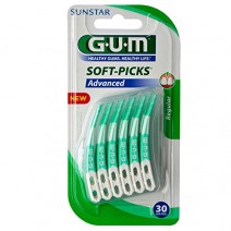 GUM Soft Picks Advance Small, 30 unidades