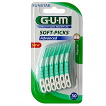 GUM 650 SOFT PICKS ADVANCE SMALL