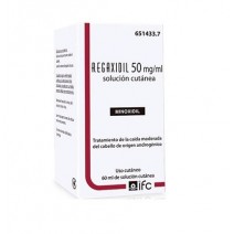 REGAXIDIL 50 MG/ML SOLUCION CUTANEA 1 FRASCO 60 ML