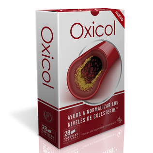 Oxicol Complemento Alimenticio para Normalizar los Niveles de Colesterol, 28 cápsulas