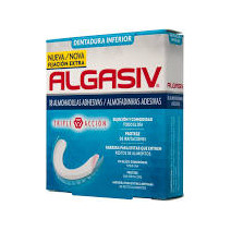 Algasiv Almohadillas Adhesivas Dentadura Inferior, 18 unds