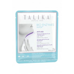 Talika Bio Enzymes Mask Antiedad Mascarilla Cuello, 12gx1máscara