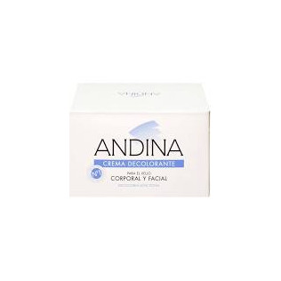 Andina Crema Decolorante para el vello corporal y facial, 30ml