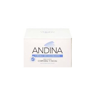 Andina Crema Decolorante para el vello corporal y facial, 100ml