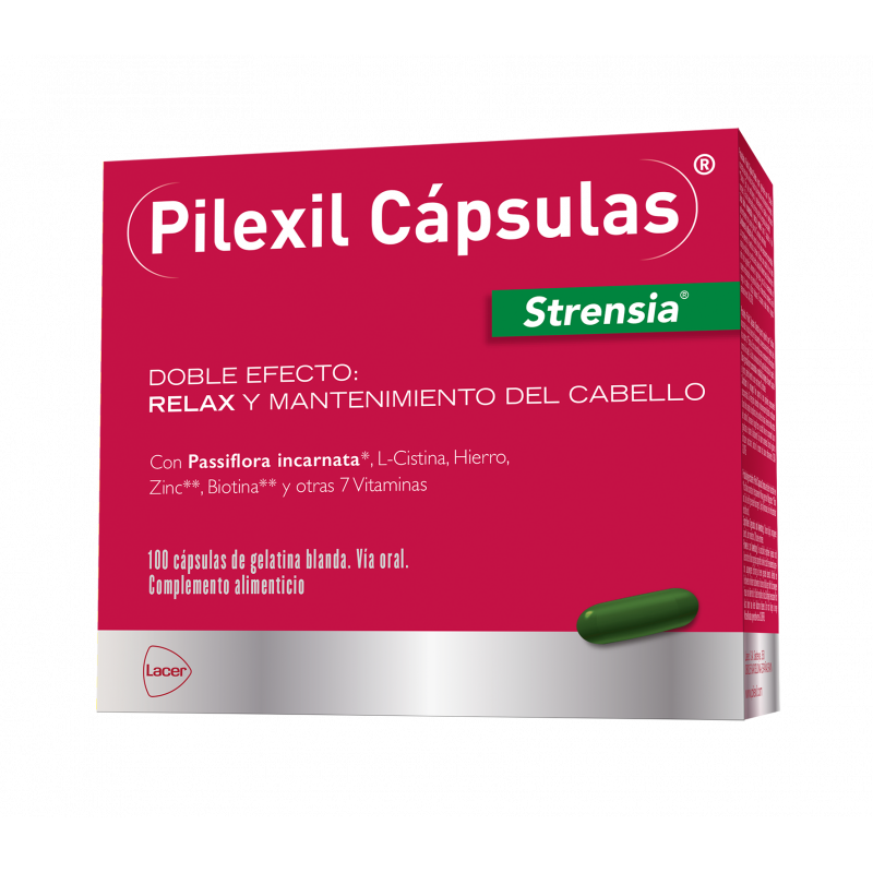 Pilexil capsulas strensia 100 capsulas.