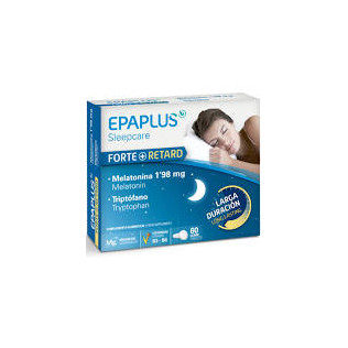 Epaplus Sleepcare Melatonina RETARD con Triptófano 60 comprimidos