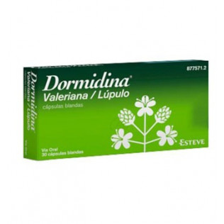 Dormidina Valeriana/Lupulo 30 Capsulas Blandas