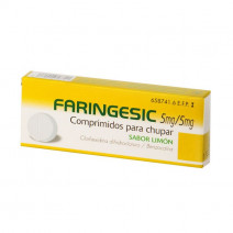 Faringesic 20 Comprimidos Para Chupar Limon