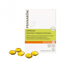Pranarom Oleocaps 3 Digestión y Tracto Intestinal 30 cápsulas