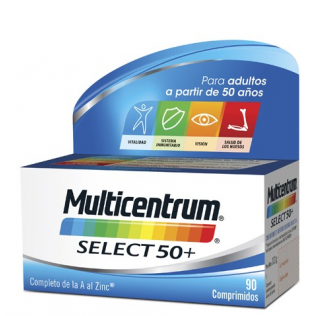 Multicentrum Select 50+ , 90 comprimidos