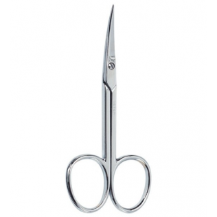 Beter Tijera Manicura Pieles Curva Cromada