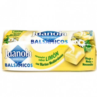 Juanola Caramelos Limon Vitamina C y Hierbas Medicinales, 32.4 g