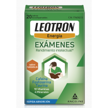 LEOTRON EXAMENES ANGELINI 20 SOBRES BUCODISPERSABLES