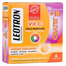 Angelini Leotron Vitamina C 36 comp eferv + REGALO 18 comp eferv